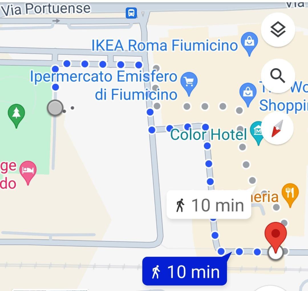 The House Room Aeroporto Φιουμιτσίνο Εξωτερικό φωτογραφία